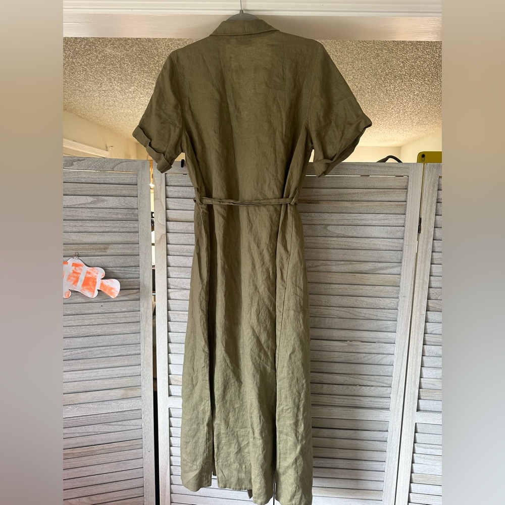 Eleta Linen Maxi Dress - Picture 2 of 5